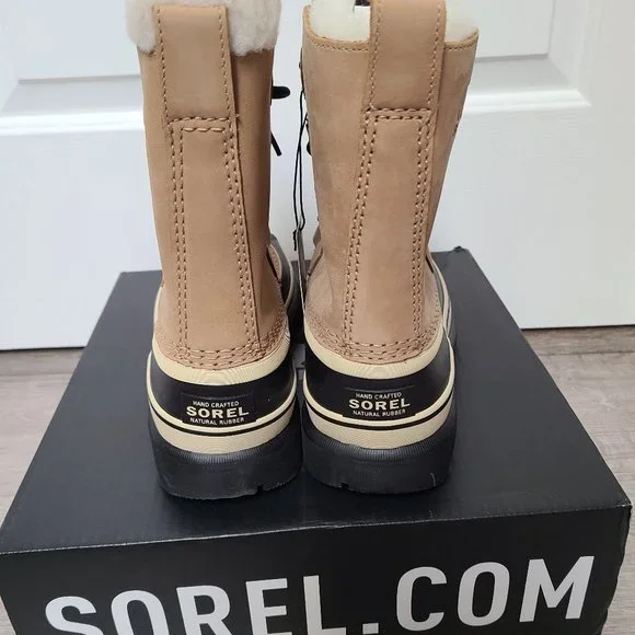 Sorel Caribou Winter Snow Boots New in Box Size 6 - Picture 4 of 7